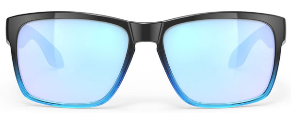 Rudy Project Spinhawk Black Fade 316842 - occhiale da Sole Blu foto frontale