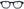 Steve McQueen Bandito 012 Matt Black  - occhiale da Vista Nero foto frontale
