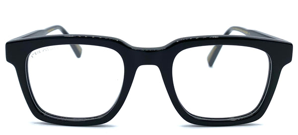 Steve McQueen Terrence 028 Black  - occhiale da Vista Nero foto frontale