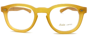 Indie Eyewear 1451 C1106  - occhiale da Vista Giallo foto frontale