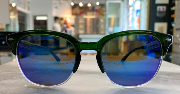 Indie Eyewear 5067 - occhiale da Sole Blu foto frontale