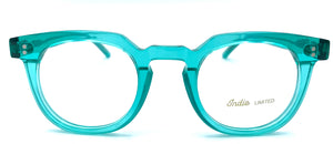 Indie Eyewear 1461 C 259  - occhiale da Vista Azzurro foto frontale