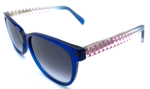 Indie Eyewear Cl152 sole C012 - occhiale da Sole Blu foto frontale