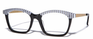 Tree Spectacles Linda - occhiale da Vista Nero foto frontale