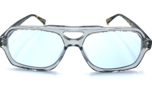 Steve McQueen Sebring Grey/Tortoise 010 - occhiale da Sole Grigio foto frontale