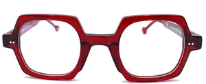 Kelinse Leopold C05  - occhiale da Vista Rosso foto frontale